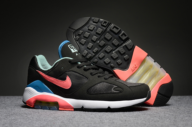 New Nike Air Max 180 Black Orange Blue